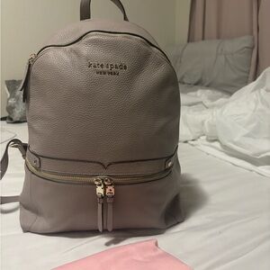 Kate Spade Beige Backpack